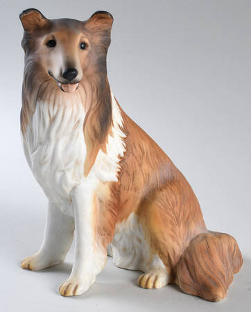 Homco Figurines Collie - No Box