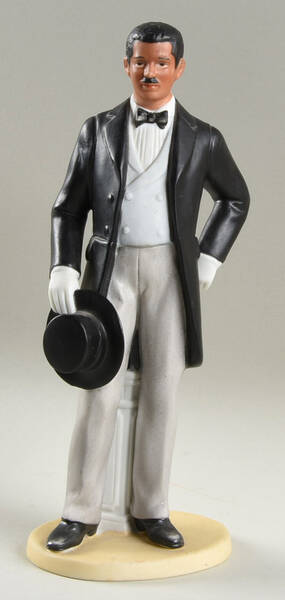 Homco Figurines Man With Top Hat - No Box