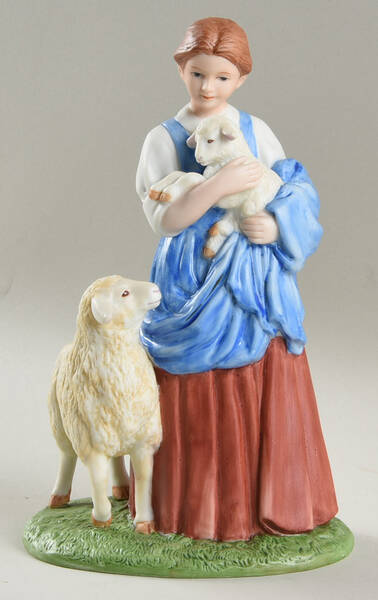 Homco Figurines Shepherds  Daughter - No Box