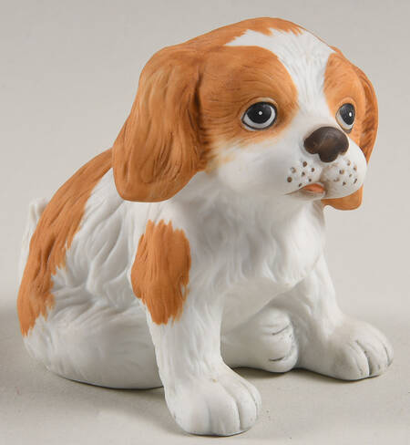 Homco Figurines Cocker Spaniel Puppy Sitting - No Box