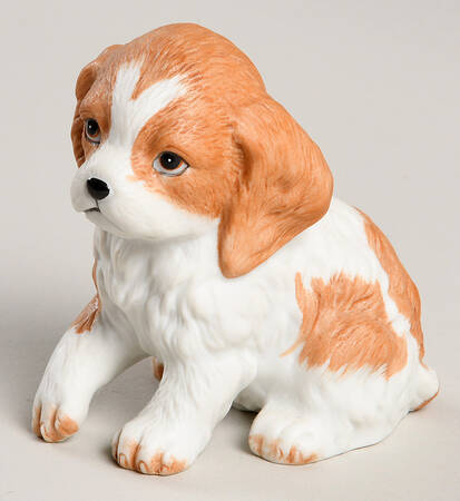 Homco Figurines Cockerspaniel Pup Sit W/Paw Up - No Box