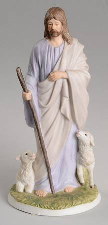 Homco Figurines Jesus The Shepherd-Masterpiece - Boxed