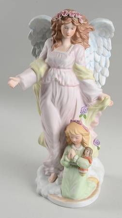 Homco Figurines Angel Watching Over Me - No Box