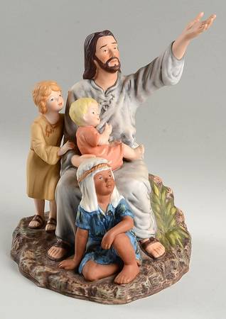 Homco Figurines Come Unto Me - Boxed