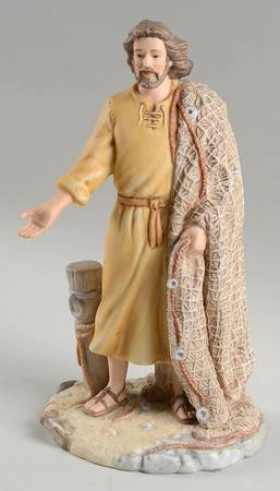 Homco Figurines The Fisherman - Boxed
