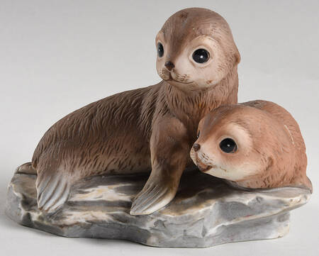Endangered Species Sea Lion Mother & Baby Pup - Boxed