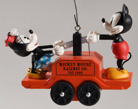 Mickey & Co Riding The Rails - Boxed