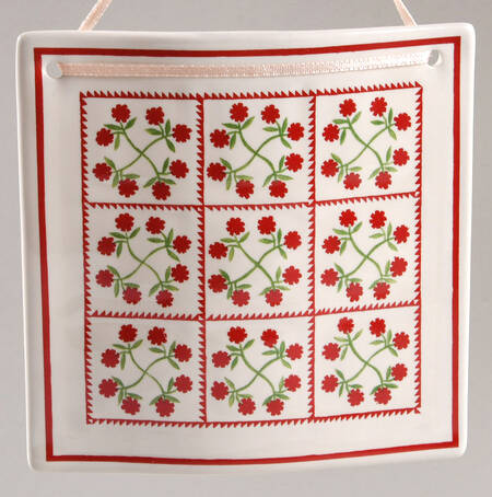 Celebration of American Quilts Rose Spray - Boxed