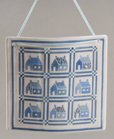 Celebration of American Quilts Blue Schoolhouse - Boxed