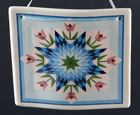 Celebration of American Quilts Blue Lone Star Variation - Boxed