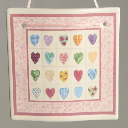 Celebration of American Quilts Heart Quilt - Boxed