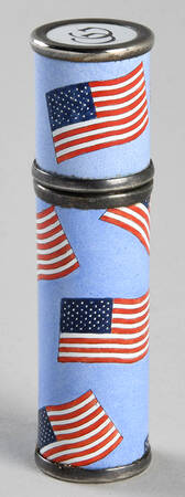 Halcyon Days Giftware Us Flag Atomizer-With Insert,No Case - Boxed