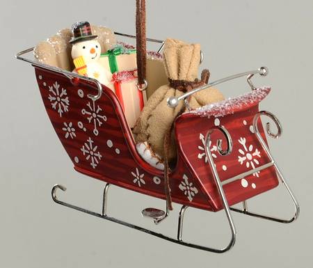 2003 Hallmark Christmas Ornaments Santa's Magic Sleigh - Boxed