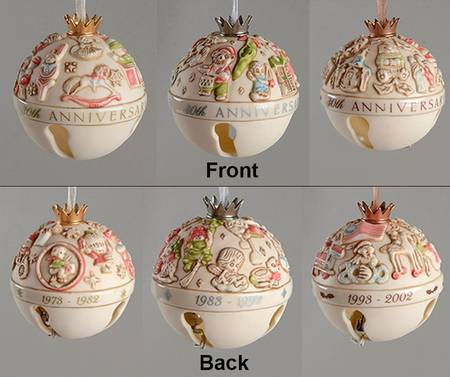 2003 Hallmark Christmas Ornaments Commemorative Bells - Boxed