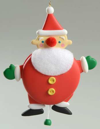 2005 Hallmark Christmas Ornaments Joyful Jumping Jacks-Set Of 3 - Boxed