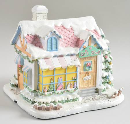 Precious Moments Christmas Village From Me To You Gift Shop - No Box