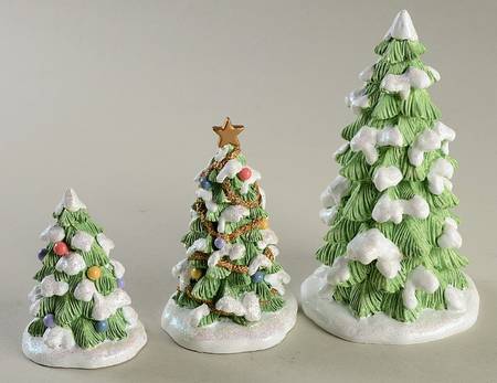 Precious Moments Accessories O Christmas Tree-Set Of 3 - No Box