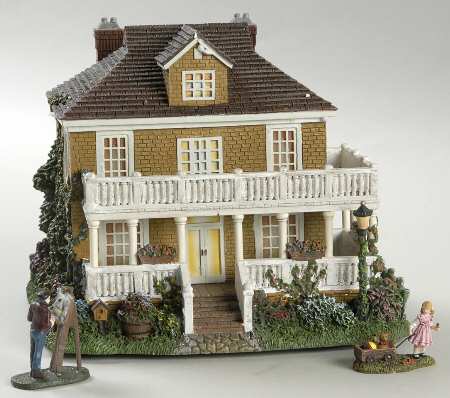 Thomas Kinkade Hometown Spring Apple Hill - No Box