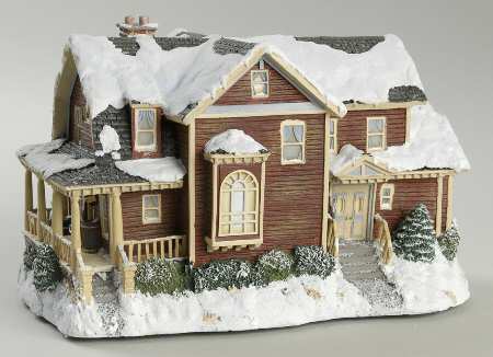 Terry Redlin's Winter Memories Village Deer Creek Manor - No Box