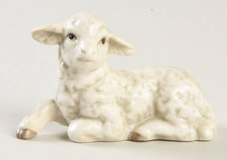 Children's Nativity Lamb Laying - Boxed