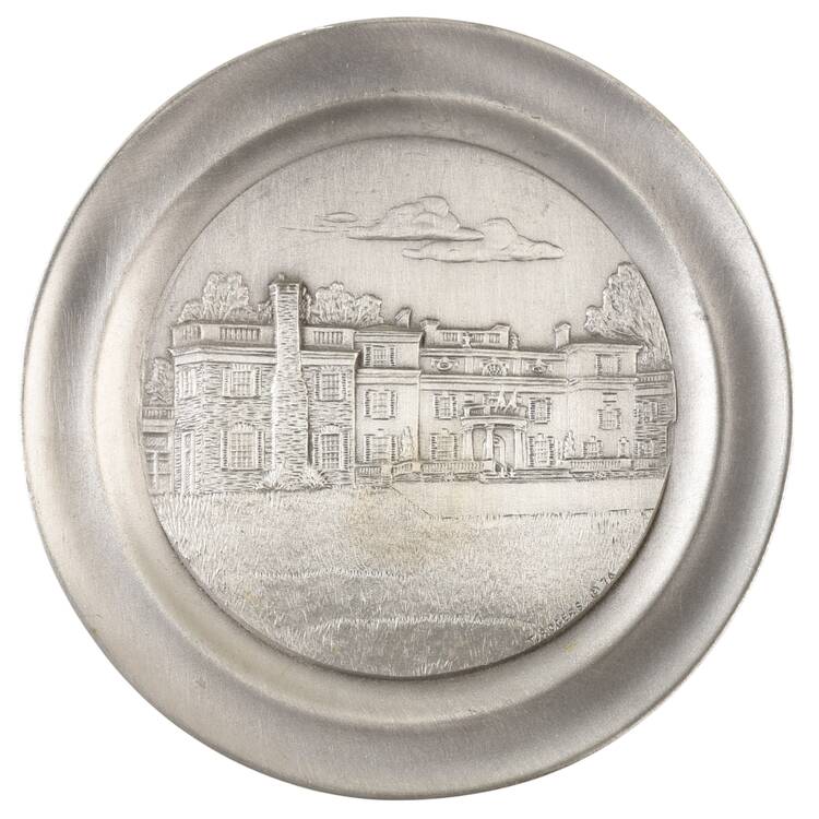 Hudson Pewter Plate Hyde Park - No Box