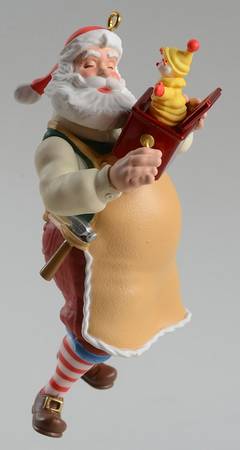 Toymaker Santa 2012 Jack In The Box #13 - Boxed