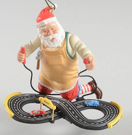 Toymaker Santa 2007 Race Track #8 - Boxed