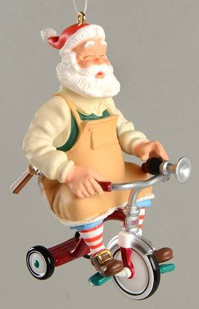 Toymaker Santa 2011 Tricycle #12 - Boxed