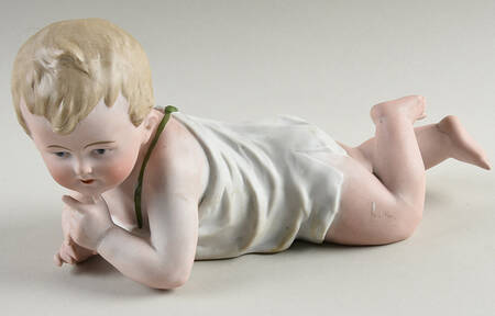 Piano Baby Baby Laying On Stomach - No Box