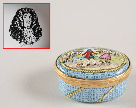 Royalty Commemorative Box Charles Ii  - Boxed