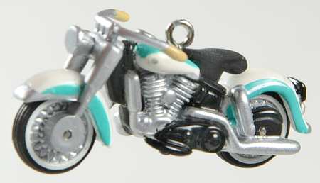 Harley Davidson-Miniature 2002-#4-1958 Fl Duo-Glide - Boxed