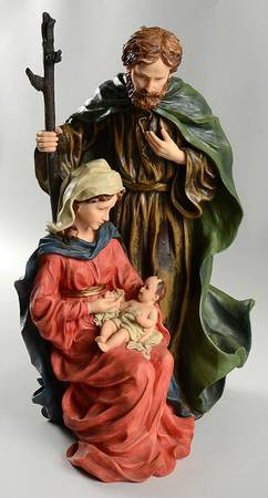 Homco Christmas Figurines The Holy Birth - No Box