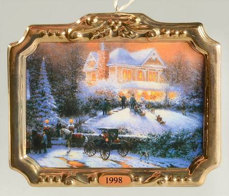 Thomas Kinkade Victorian Christmas #2-1998 - Boxed