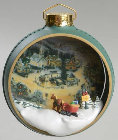 Thomas Kinkade by Hallmark Gold Crown