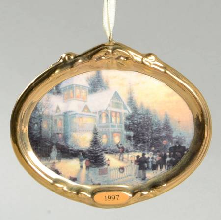 Thomas Kinkade Victorian Christmas #1-1997 - Boxed