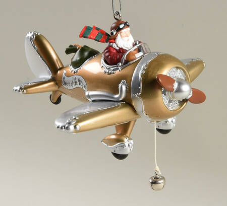2006 Hallmark Christmas Ornaments Spirit Of St Nick-Gold Repaint - Boxed