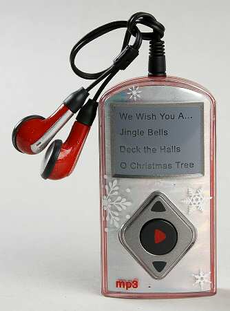 2006 Hallmark Christmas Ornaments Mp3 Player - Boxed