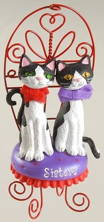 2006 Hallmark Christmas Ornaments Sisters - Boxed