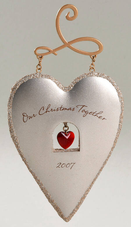 2007 Hallmark Christmas Ornaments Our Christmas Together - Boxed