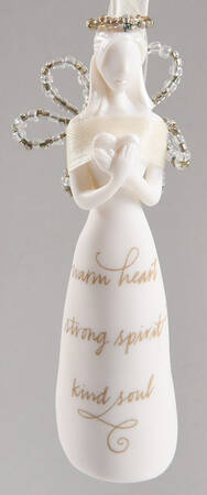 2007 Hallmark Christmas Ornaments Angel With Heart - Boxed