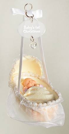 2007 Hallmark Christmas Ornaments Baby's First Christmas - Boxed