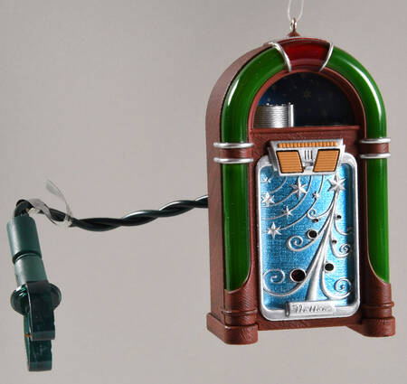 2008 Hallmark Christmas Ornaments Swingin Into Christmas-Magic/Light/Sound - Boxed