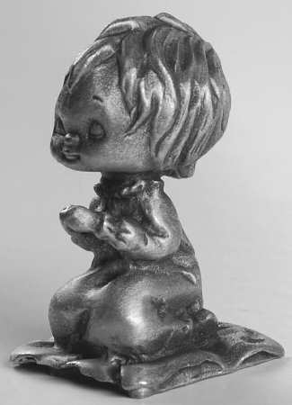Little Gallery Pewter Figurines by Hallmark Gold Crown