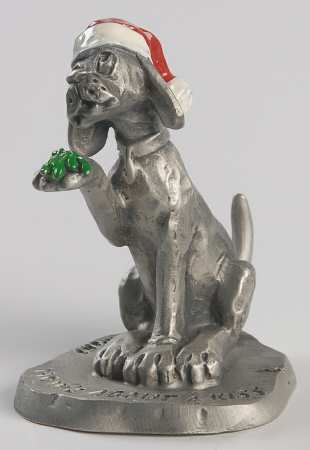 Little Gallery Pewter Figurines How's About A Kiss - Boxed