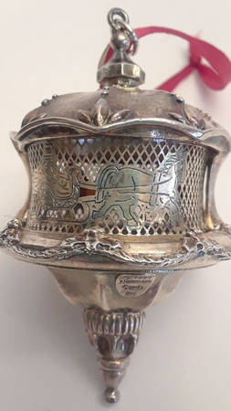 Old World Silver Sleigh - Boxed