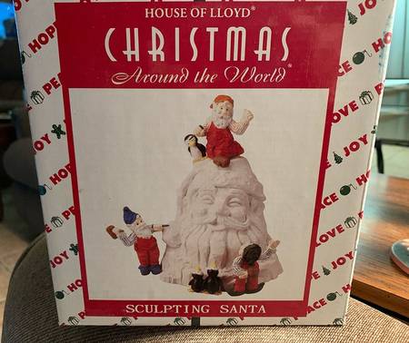 Christmas Around the World Sculpting Santa - Boxed