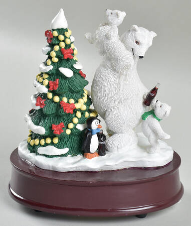 Christmas Around the World Polar Bears Tree Trimming-Musical - Boxed