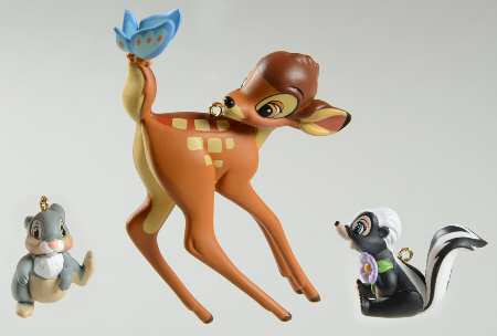 Bambi-Disney Frolicking Friends (Set Of 3) - Boxed