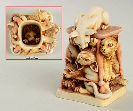 Treasure Jests Cats Tony's Tabbies - Boxed