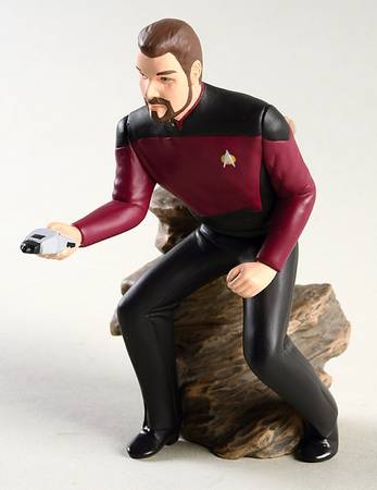 Star Trek-Next Generation Commander William J. Ryker - No Box